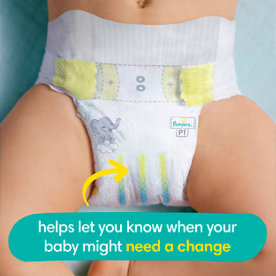 Pampers Swaddlers Preemie Diapers - 27 CT - Image 4