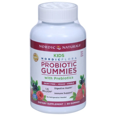 Nordic Probiotic Kids Gummies Merry Berry Punch - 60 CT - Image 3