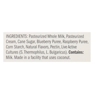 La Fermiere French Yogurt Rspbry Blbry - 5.6 OZ - Image 5