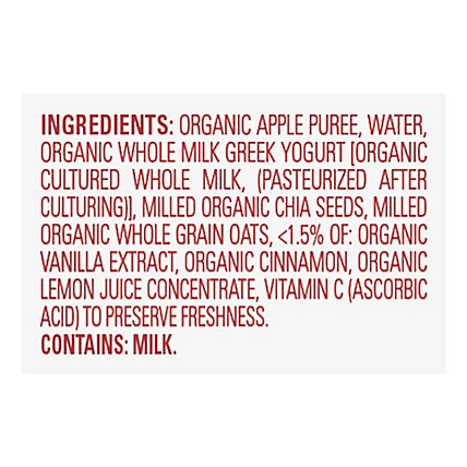 Happy Tot Apple Cinnamon Yogurt & Oats - 4 OZ - Image 5