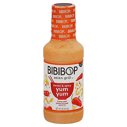 Bibibop Sweet And Spicy Yum Yum Sauce - 16 FZ - Image 1