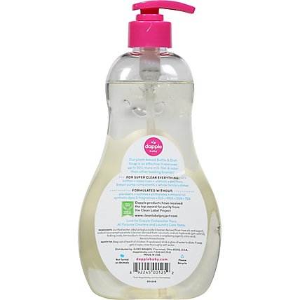 Dapple Bottle & Dish Soap Fragrance Free - 16.9 FZ - Image 5