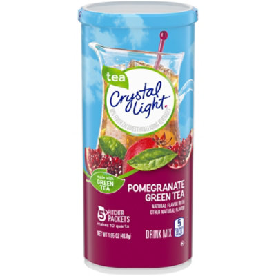 Crystal Light Pomegranate Green Tea Naturally Flavored Powdered Drink Mix Pitcher Pack - 5 Count - Image 5