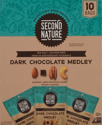 Second Nature Dark Chocolate Medley 10ct - 12.5 OZ - Image 6