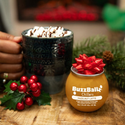 Buzzballz Hazelnut Latte Chiller Wine - 187 ML - Image 3