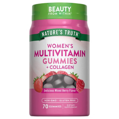 Nature's Truth Womens Multivitamin plus Collagen Gummies - 70 Count - Image 1