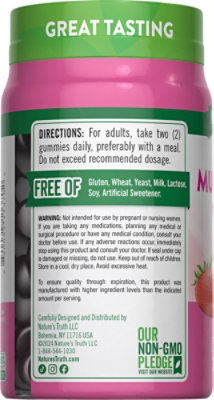 Nature's Truth Womens Multivitamin plus Collagen Gummies - 70 Count - Image 3