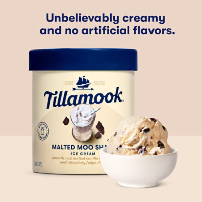 Tillamook Malted Moo Shake Ice Cream - 48 Oz - Image 4