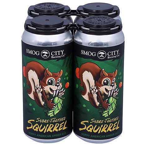 Smog City Sabre-toothed Squirrel In Cans - 4-16 FZ