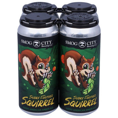 Smog City Sabre-toothed Squirrel In Cans - 4-16 FZ