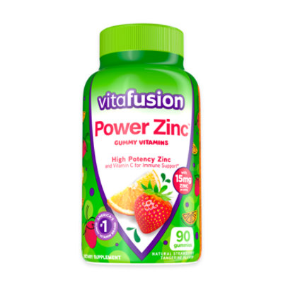 Vitafusion Power Zinc - 90 CT
