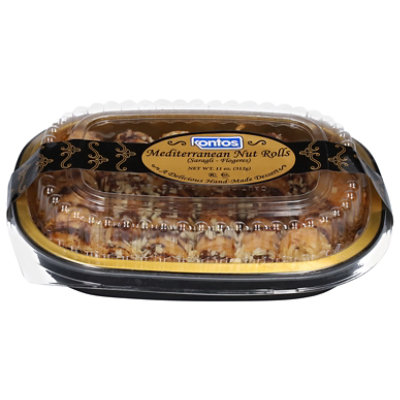 Kontos Mediterranean Nut Rolls - 11 OZ