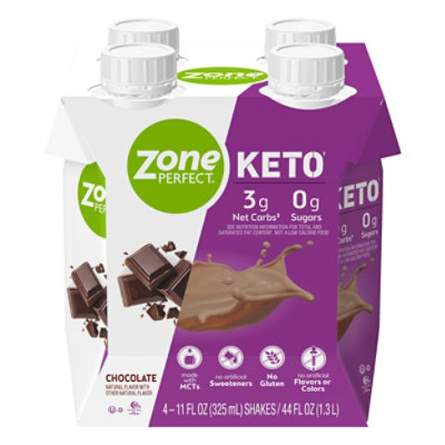 Zoneperfect Keto Rtd Chocolate - 4-11 FZ