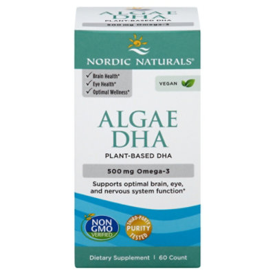 Nordic Naturals Algae Dha - 60 CT - Image 3