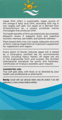 Nordic Naturals Algae Dha - 60 CT - Image 5