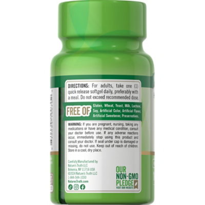 Nature's Truth High Potency Vitamin D 10000 IU - 100 Count - Image 3