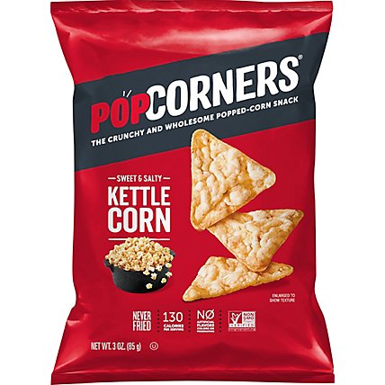 Popcorners Popped Corn Snack Kettle Corn - 3 OZ - Image 2
