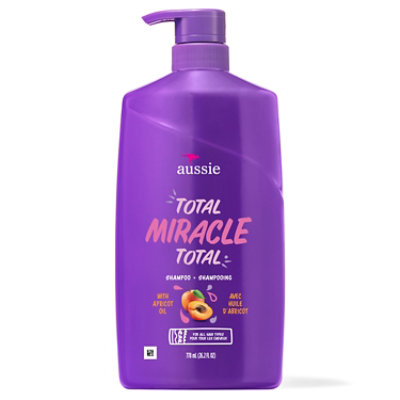 Aussie Total Miracle Shampoo With Apricot & Macadamia Oil - 26.2 FZ - Image 8