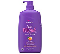 Aussie Total Miracle Shampoo With Apricot & Macadamia Oil - 26.2 FZ