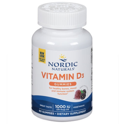 Nordic Vit D3 Gummies Wild Berry - 60 CT - Image 3