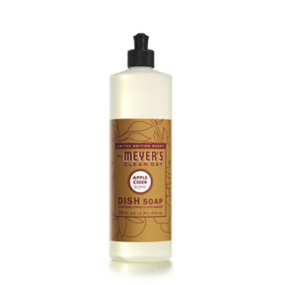 Mrs Meyers Apple Cider- Dish Soap - 16 OZ