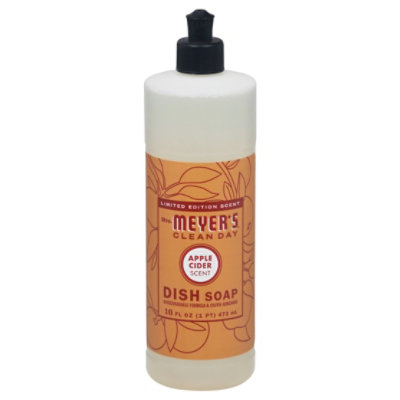 Mrs Meyers Apple Cider- Dish Soap - 16 OZ - Image 3