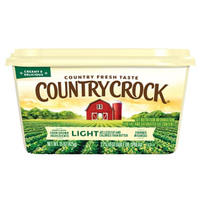 Country Crock Light Vegetable Oil Spread - 15 Oz - Image 5