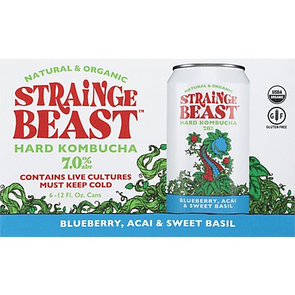 Strainge Beast Acai Blueberry Hard Kombu - 6-12 FZ - Image 6