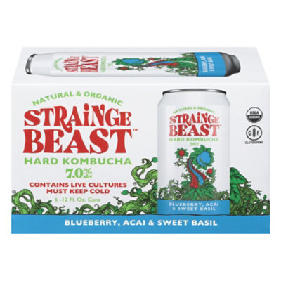 Strainge Beast Acai Blueberry Hard Kombu - 6-12 FZ