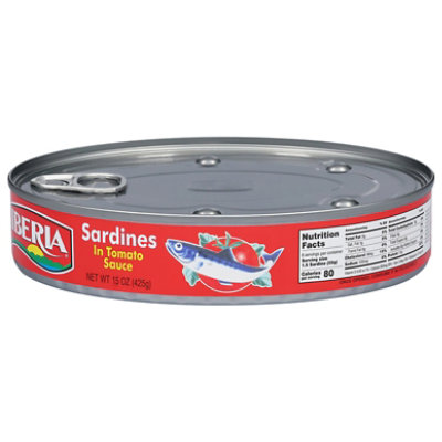 Iberia Oval Sardines In Tomatoes Sauce - 15 OZ - Image 2