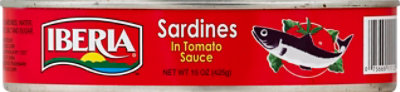 Iberia Oval Sardines In Tomatoes Sauce - 15 OZ - Image 2