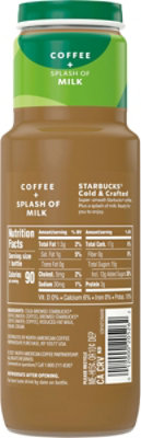 Starbucks Cold & Crafted Premium Coffee Drink Coffee Plus Splash Of Milk 11 - 11 FZ - Image 6