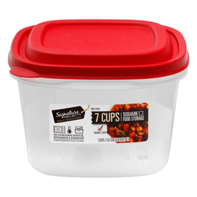 Signature SELECT Food Storage Square 7 Cup - EA - Image 4