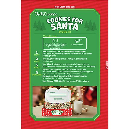 Betty Crocker Cookies For Santa Kit - 11.2 OZ - Image 6