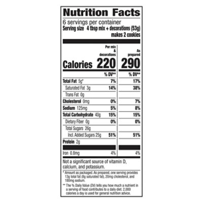 Betty Crocker Cookies For Santa Kit - 11.2 OZ - Image 4