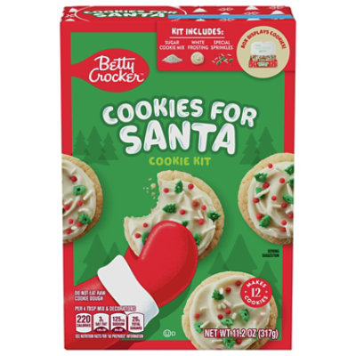 Betty Crocker Cookies For Santa Kit - 11.2 OZ