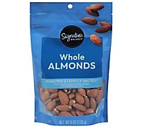 Signature SELECT Almonds Lightly Salted Whole - 6 Oz