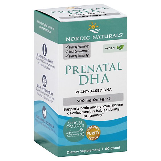 Nordic Naturals Vegan Prenatal Dha - 60 CT