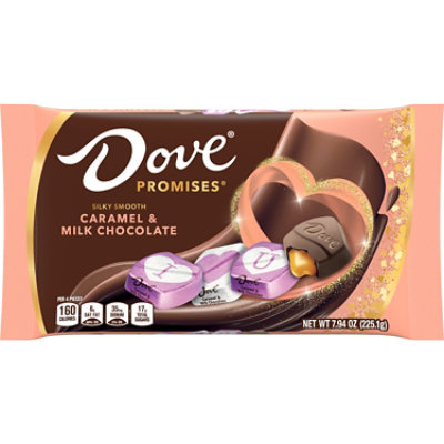 Dove Promises Valentines Love Notes Caramel Milk Chocolate Candy - 7.94 Oz