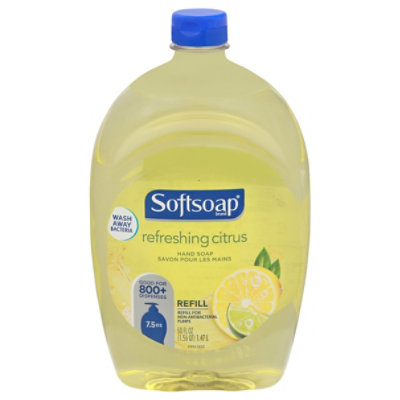 Softsoap Liquid Hand Soap Refill Refreshing Citrus - 50 Fl. Oz.