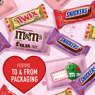 MKS♡ Mars M&M'S Snickers Twix Valentines Assorted Chocolate Candy - 27