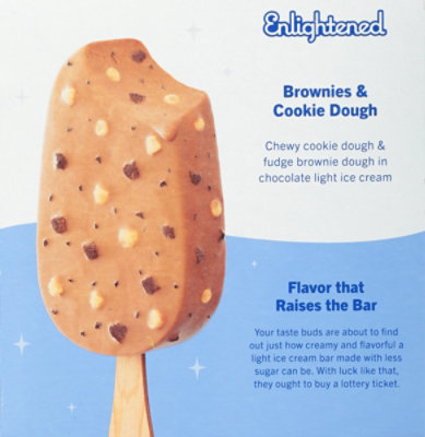 Enlightened Brownie Cookie Ice Cream Bar - 4-3.75 FZ - Image 6