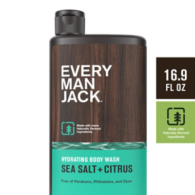 Every Man Jack Sea Salt Hydrating Mens Body Wash - 16.9 Oz - Image 1