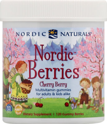 Nordic Nat Nordic Berries Cherry Berry - 120 CT - Image 2