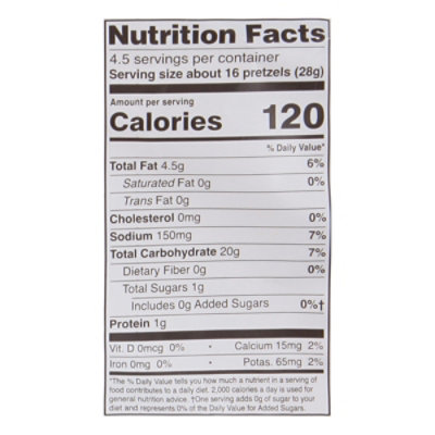 Fitjoy Pretzels White Cheddar - 4.5 OZ - Image 4