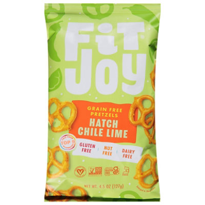 Fitjoy Pretzels Hatch Chile Lime - 4.5 OZ - Image 3