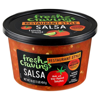 Fresh Cravings Medium Restaurant Style Salsa - 16 Oz - Image 3