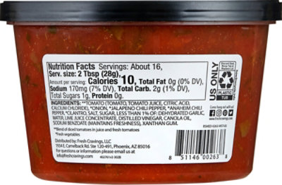 Fresh Cravings Medium Restaurant Style Salsa - 16 Oz - Image 6