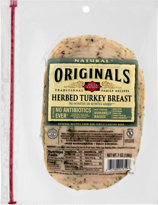 Dietz & Watson Originals Oven Roasted Herb Turkey - 7 OZ - Image 1