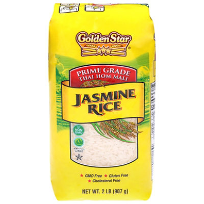 Golden Star Jasmine Rice - 2 LB - Image 2